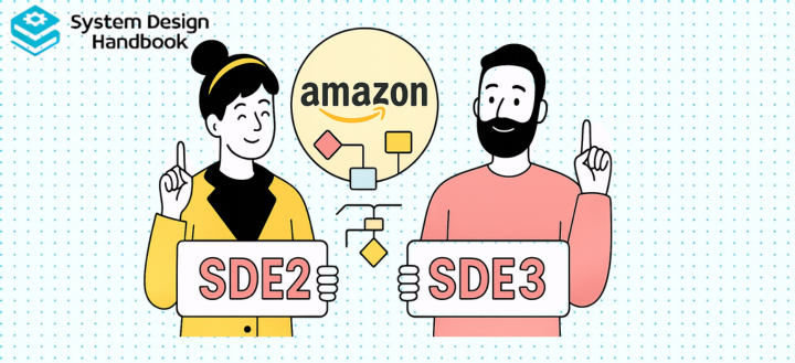 Difference between SDE2 and SDE3 system design at amazon