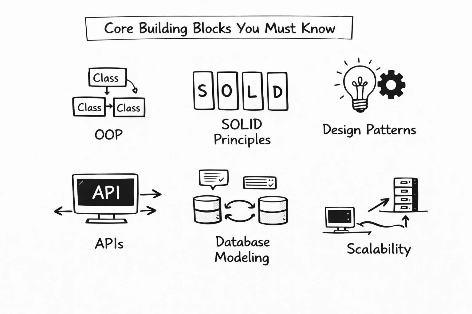 core building blocks you must know