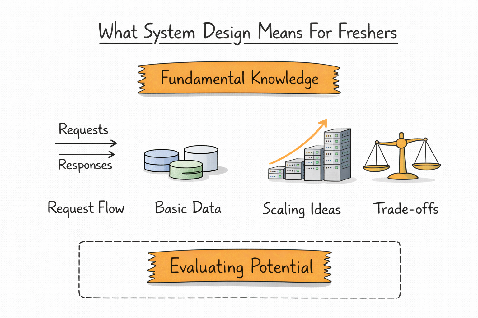 what system design means for freshers