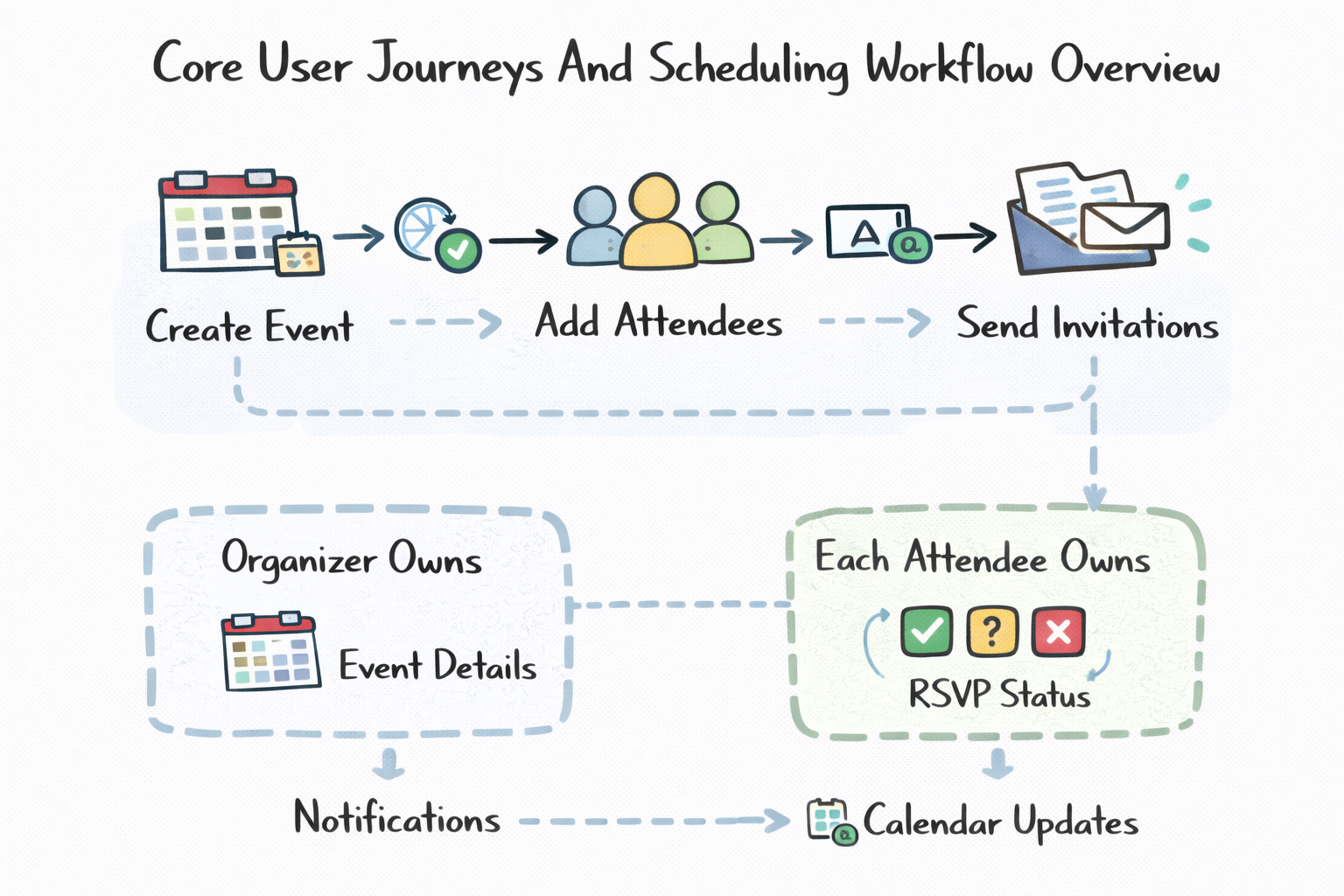 core-user-journeys-and-scheduling-workflow-overview core user journeys and scheduling workflow overview