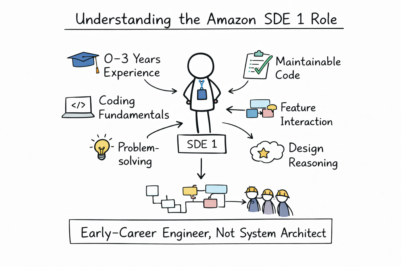 understanding the amazon sde 1 role