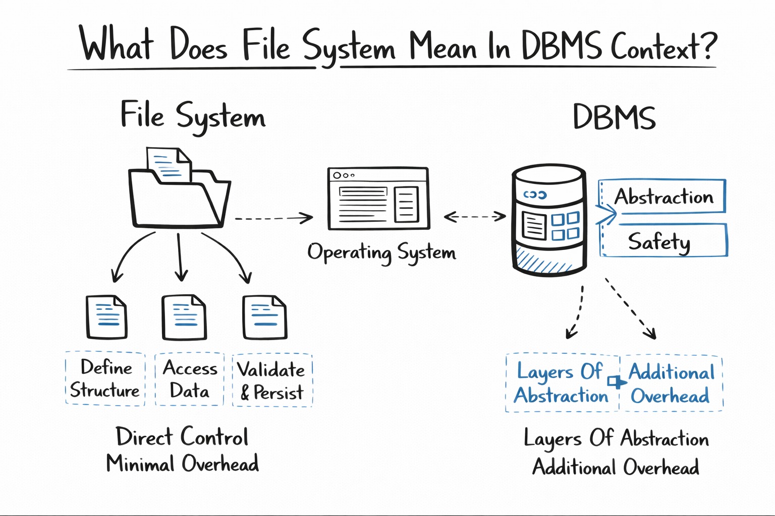 Advantages Of File System In DBMS Explained