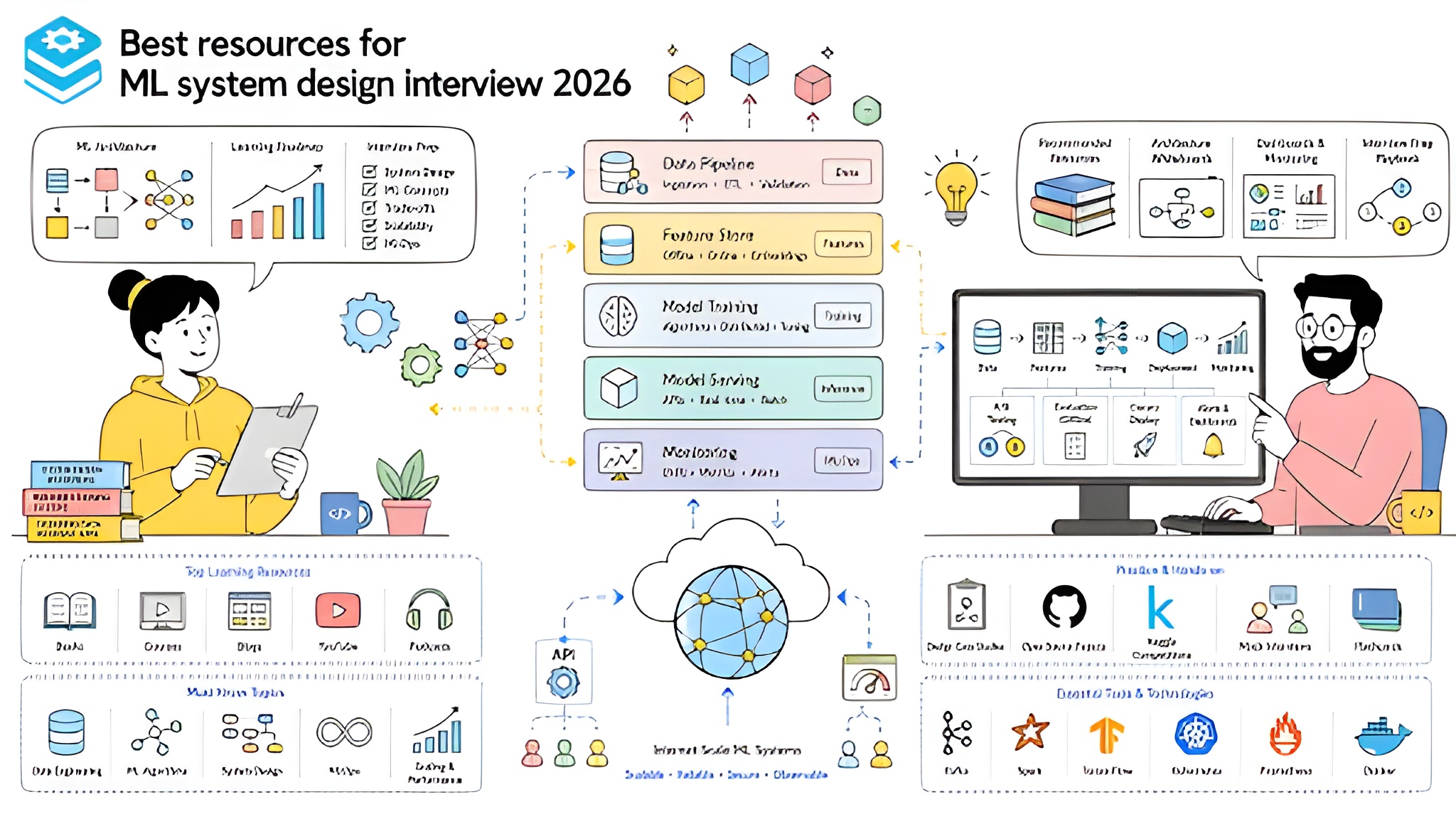 best resources for ml system design interview