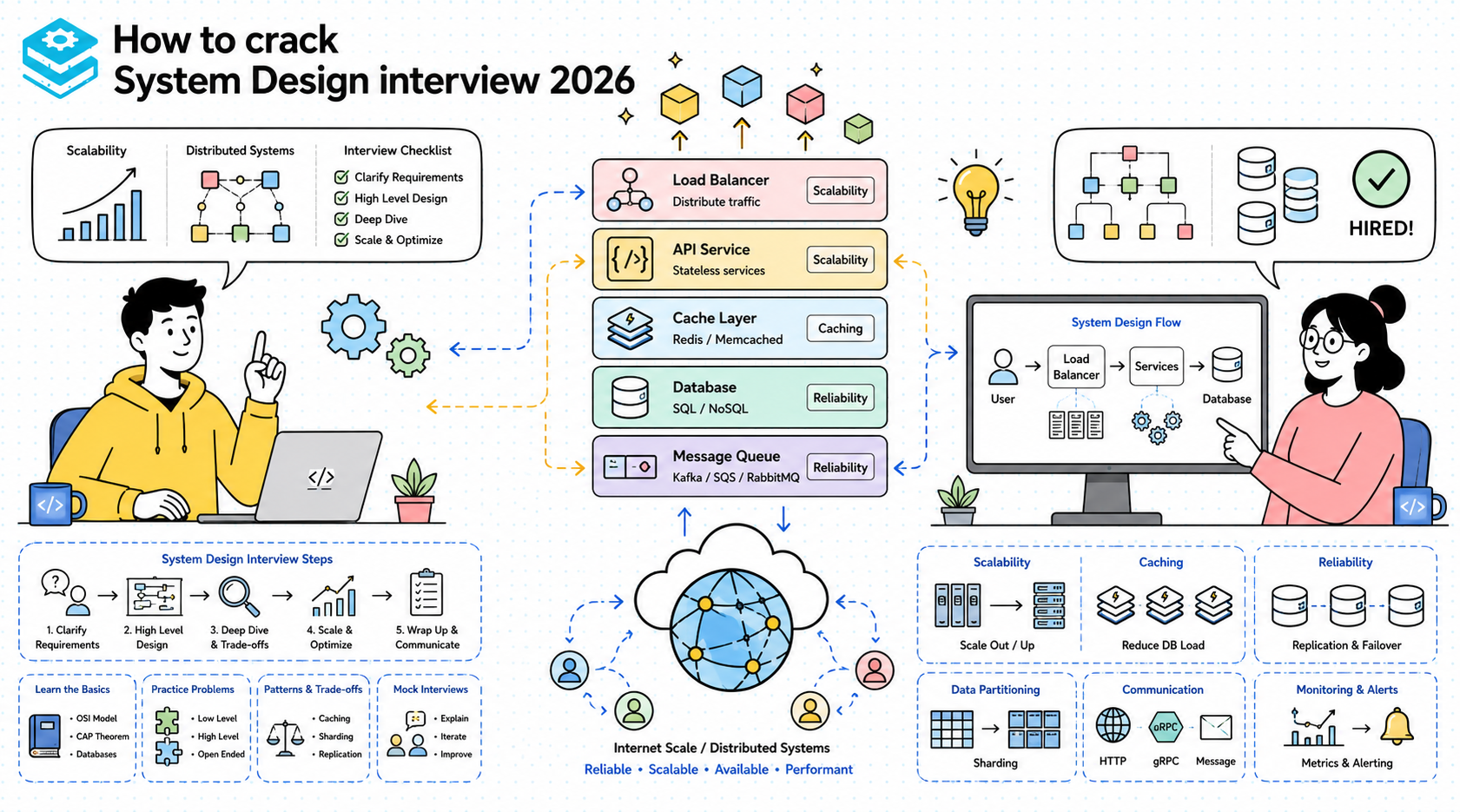 how to crack system design interviews in 2026